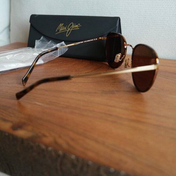 Maui Jim Polarized Noni Tortoise Sunglasses MJ854-10 - Picture 4 of 6